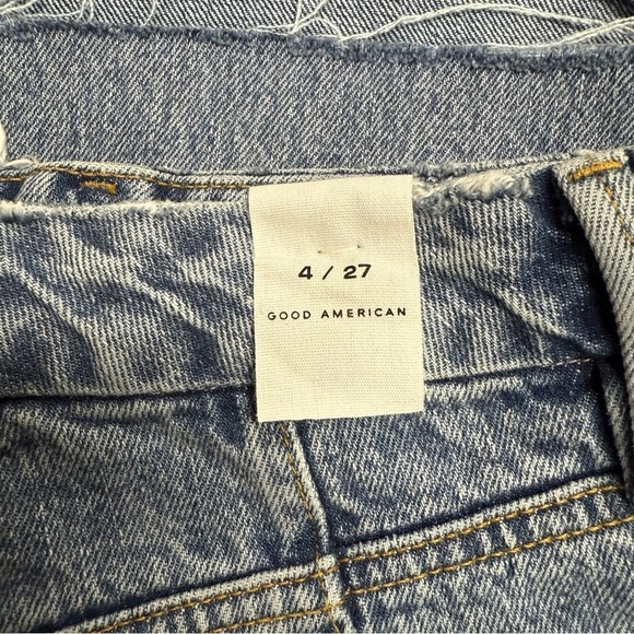 NWT Good American Good Classic 90’s Duster Jeans Size 4/27 - Picture 4 of 4